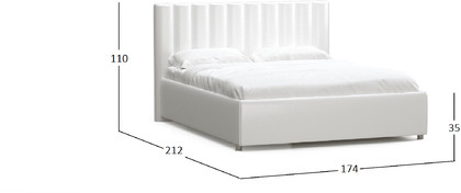 Кровать Алькасар 160х200 Модель 590